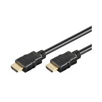 Vysokorýchlostný kábel HDMI s Ethernetom čierny - dĺžka: 0,50 m