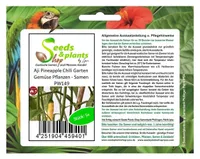 5x Aji Pineapple Chili Garten Gemüse Pflanzen - Samen PW149