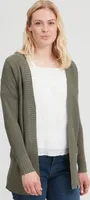 fransa FRBESMOCK Damen Lange Strickjacke Feinstrick Cardigan Longstrickjacke