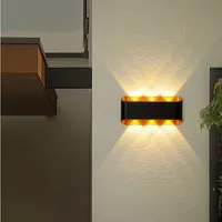 30 cm warmweiß Wandleuchte LED ZMH Modern