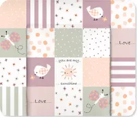 Julius Zöllner Wickelauflage Softy 65x75 Folie Patch rose