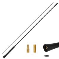 HEYNER® Premium Antennen-Ersatzstab L 55 cm M5 & M6 Universal KFZ Radio-Antenne Dachantenne Autoantenne