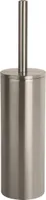 Spirella WC Bürste Klobürste Toilettenbürste hochwertig „NYO“ mit hygienischem Behälter Edelstahl Silber