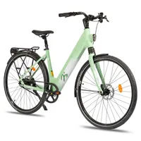 HILAND 28 Zoll E-Bike Elektrofahrrad Mountainbike mit 250W,20mph,Visueller Bildschirm, E-mountainbike für Damen und Herren, Grün