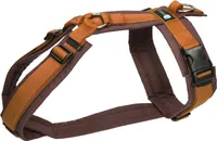 anny-x Hundegeschirr Fun braun / bernstein Größe M