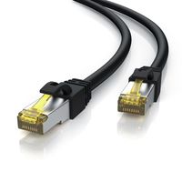 Primewire Outdoor Patchkabel - CAT 7 - mit IP66 - 10 Gbit/s - S/FTP PiMF Schirmung - Netzwerkkabel - 10m