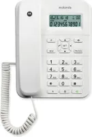 Motorola CT202 Analogowy telefon z identyfikatorem dzwoniącego biały (E08000CT2N1AES/W)