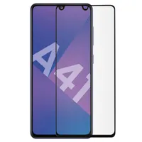 Wysokiej jakości szklana osłona ekranu do Samsung Galaxy A41 - Black edge