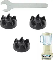 Original 3X Kitchenaid Kupplung Mitnehmer 9704230 inkl. Montagewerkzeug für Kitchenaid Ultra Power Blender 5KSB52, 5KSB5, 5KSB3