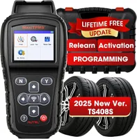 Autel TS408S RDKS-Anlerngerät TPMS-Programmiergerät Reifendruckkontrollsystem (Aktualisierte TS408)