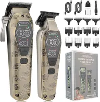 MODFU Haarschneidemaschine für Männer Profi Haarschneider Herren Haartrimmer Bartschneider Barttrimmer Präzisionstrimmer Langhaarschneider Wasserdicht