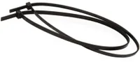 Opaski kablowe 200 x 3 mm na 100 sztuk, czarne