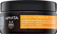 Apivita Keratin Nourish & Repair Hair Mask odżywcza maska do włosów suchych i zniszczonych 200 ml