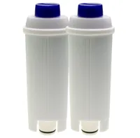 2er Wasserfilter Kaffeemaschinen ,für DeLonghi Kaffeevollautomaten Filter Filterpatronen mit Aktivkohleenthärter für von Esam ETAM BCO EC680EC8