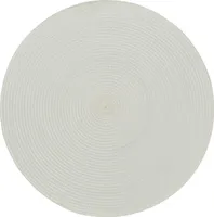 Platzdeckchen rund 38 cm, weiß