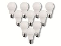 Blulaxa LED-Lampe 49234, A60, E27, EEK: F, 8 W, 810 lm, 2700 K, 10 Stück