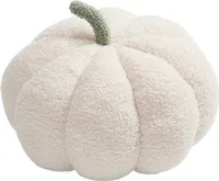 CANDeal 1 Stuck 35cm Kürbis-Dekokissen für Zuhause, Kindergartenfotografie, Halloween, dekoratives Kissen,Weiß