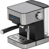 Camry Espresso Maschine | Siebträger | Kaffeemaschine | Cappuccinomaschine | Milchaufschäumer | 15 Bar | 1000 Watt