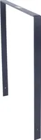 Fahrradanlehnbügel 115 x 76 cm Flachstahl 13 mm Anthrazit Einbetonieren Fahrradständer Parker Typ U