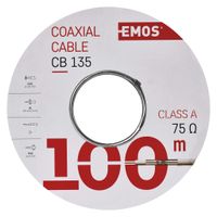 EMOS Koaxiální kabel CB135, 100m, S5382