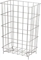 MediQo-line Abfallkorb | Edelstahl | silber | 60 Liter
