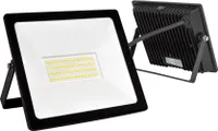 LED Fluter 230V Strahler 50W 4000K Neutralweiß Außenleuchte IP65 Baustrahler Fassadenstrahler