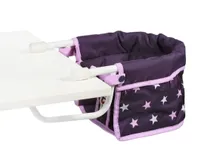 Puppentischsitz Stars lila
