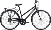 KCP City One Trekkingrad 28 Zoll Urban Bike Trekking Fahrrad 155 - 175 cm mit 7 Gängen schwarz 50 cm