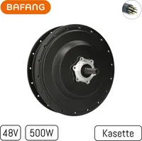 Bafang | E-Bike H620 Nabenmotor G040 Hinterrad 48V 500W, Kassette