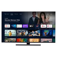 MEDION X16518 (MD 30062) 163,9 cm (65 Zoll) QLED Fernseher (Android TV, 4K Ultra HD, Dolby Vision HDR, Dolby Atmos, Netflix, Prime Video, Google Chromecast & Assistant)