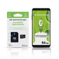 microSD Speicherkarte für Samsung Galaxy A8 - Speicherkapazität: 64 GB