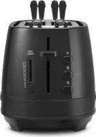 De'Longhi CTLAP2203.BK Toaster Zange 550 Watt Schwarz Lebensmittel Design