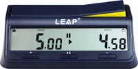 Šachové hodiny LEAP Digitální šachový časovač, počítadlo nahoru a dolů, odpočítávání, bonus, zpoždění, alarm, počítání tahů pro profesionální šachovou hru
