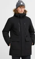 NORTH BEND NBBruce Herren Winterjacke Parka Mantel Jacke atmungsaktiv wärmend wasserdicht Kapuze Reißverschlusstaschen Wassersäule 10.000 mm W-PRO Wetterschutzsystem