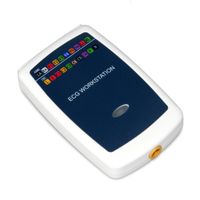 CONTEC8000G 12-Kanal Ruhe-EKG-Workstation PC-basierter EKG-Monitorrekorder PC-Software-Analysator EKG-Gerät