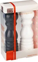 PEUGEOT Pfeffer- und Salzmühlenset Paris Duo schwarz/weiß 18cm