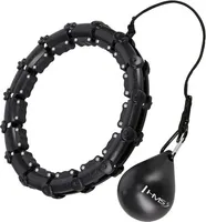 Hhw11 Plus Size Hula Hop Black Z Wypustkami I Obciążnikiem Hms