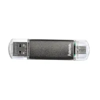 hama USB 2.0 OTG Speicherstick FlashPen "Laeta Twin", 32 GB