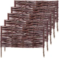 KADAX vrbová palisáda "Holme", přírodní vrbový plot, 40 cm, 5 kusů