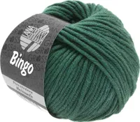 Lana Grossa BINGO 50 g extrafeine Wolle 80 m, Farbe:189 - Dunkelgrün