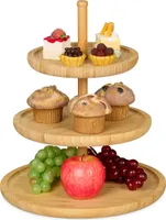relaxdays Etagere braun 37,0 cm