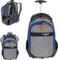Schultrolley Jungen Elephant Hero Signature Trolley Ranzen Rucksack Schulranzen Mädchen 12724 Two Tone Grey-Blue