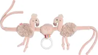 Baby Fehn Řetěz na kočárek plameňák, Pink