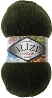 100g Strickgarn Strickwolle ALIZE BURCUM uni / einfarbig