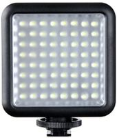 Godox LED64 Makro - Blitz (Makro-Blitz, Schwarz, Universal, 5500 K, 4,5 W, Batterie)