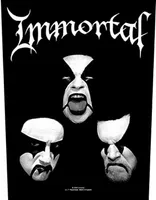 Immortal - nášivka "Blashyrkh" RO6743 (jedna velikost) (černá/bílá)