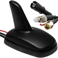 Antena dachowa Premium Shark GPS GSM FM wzmacniacz radiowy Raku do wielu pojazdów