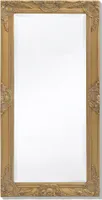 vidaXL Wandspiegel im Barock-Stil 100x50 cm Golden