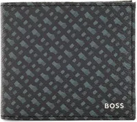 Hugo Boss - Byron 4cc Münzgeldbörse - RFID - Herren - schwarz