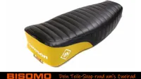Simson IFA Sitzbezug schwarz gelb strukturiert wasserdicht S51E S70 Enduro